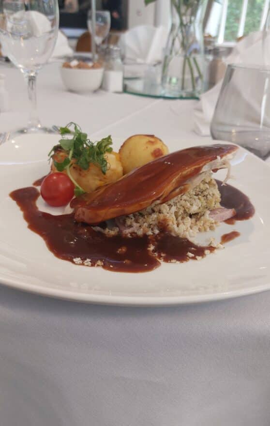 Food at Shamrock Lodge Hotel